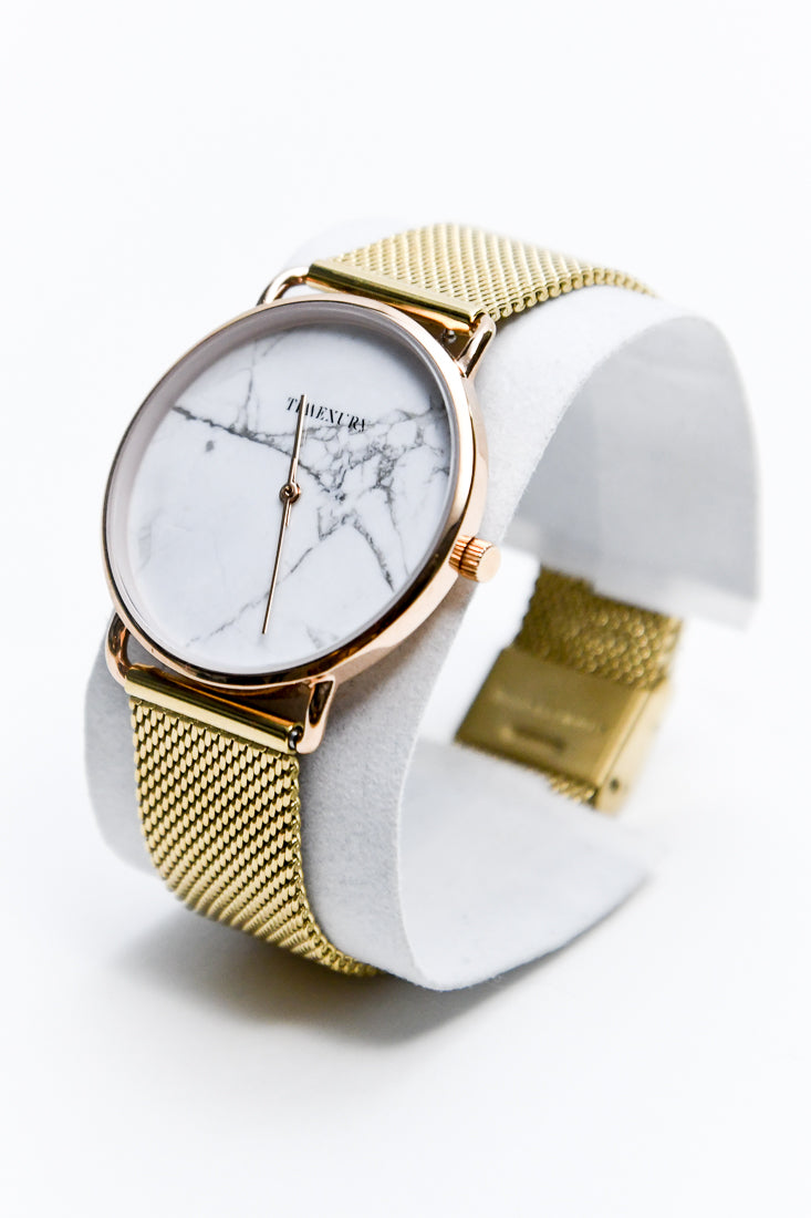 Existential (Marble/Gold) | Holzkern Wood Watches